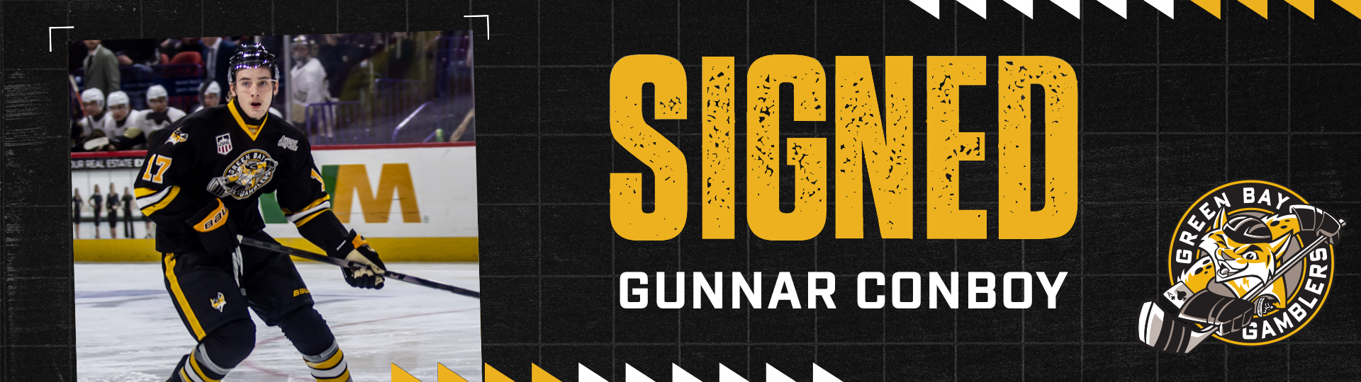 Gunnar Conboy returns for the 2026-2027 Green Bay Gamblers USHL hockey season